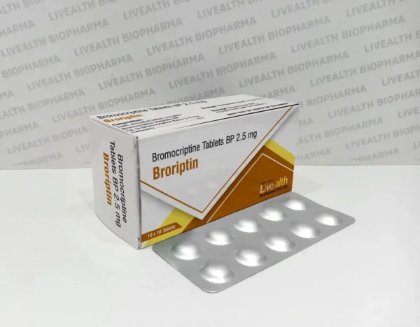 Buy Bromocriptine Tablets BP 2.5 mg in India