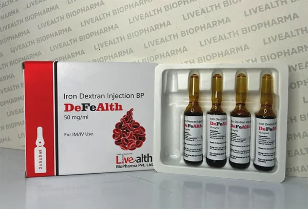 Buy Iron Dextran Injection BP 50 mg in India