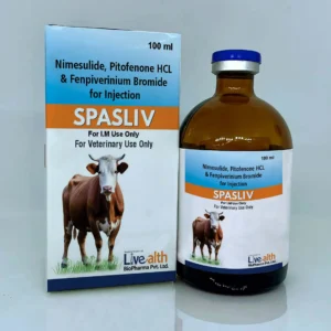 Buy Nimesulide, Pitofenone HCL & Fenpiverinium Bromide for Injection 30ml in India