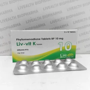 Buy Phytomenadione (Vitamin K1) Tablets BP 10 mg in India