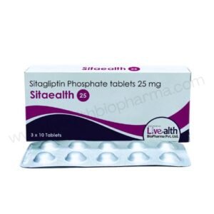 Buy Sitagliptin Phosphate Monohydrate 25 mg 50 mg 100 mg in India