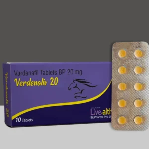 Buy Vardenafil Tablets BP 20mg in India