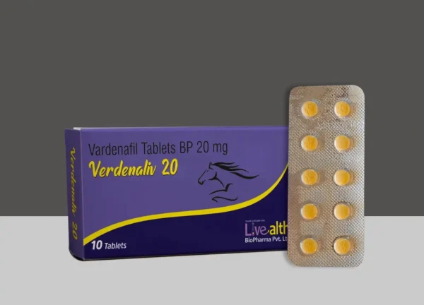 Buy Vardenafil Tablets BP 20mg in India