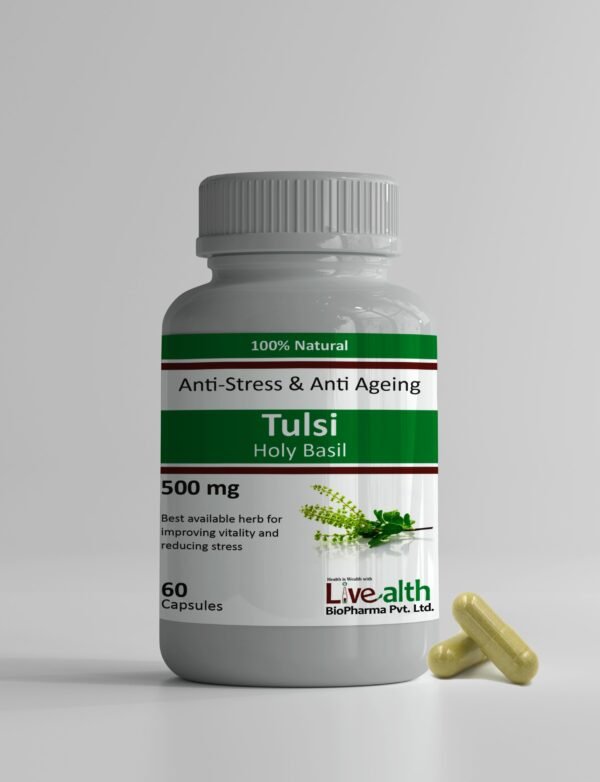 Buy Tulsi Capsules 500 mg in India