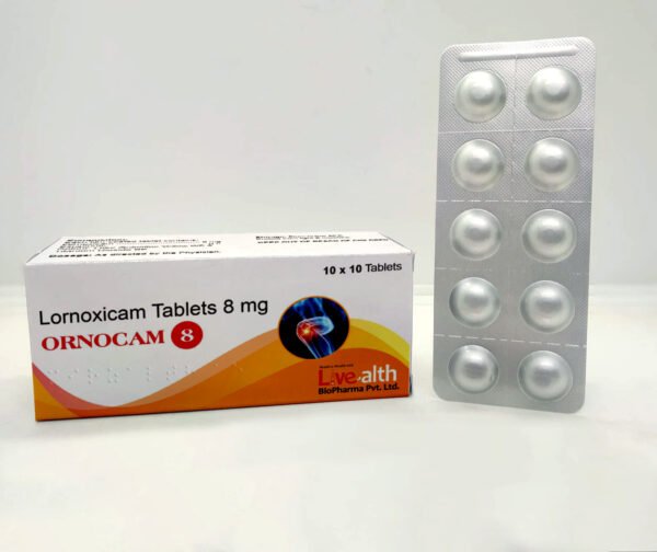 Buy Lornoxicam Tablets 8 mg in India