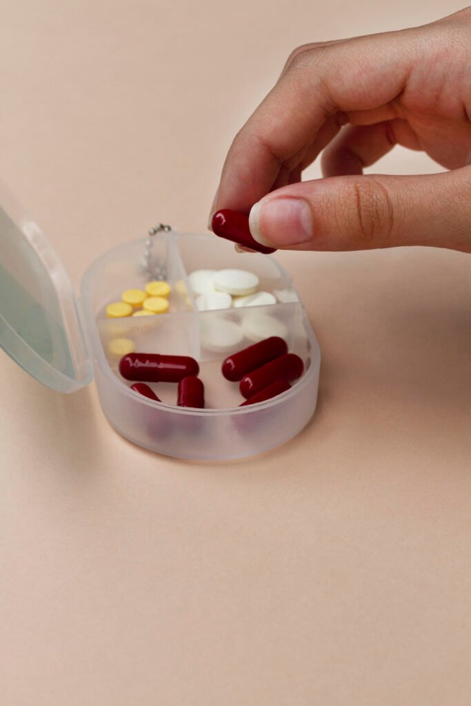 Pill-box-arrangement-still-life