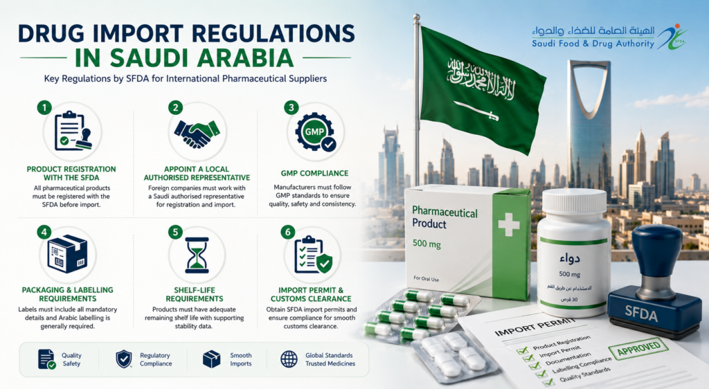 Drug Import Regulations In Saudi Arabia
